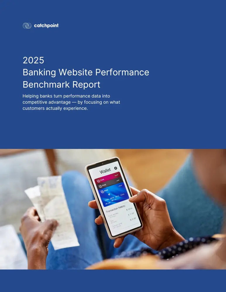 Banking Website Performance Benchmark Report by Catchpoint